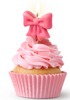 Fred Wrap Party Birthday Candles - 5pcs Set Pink