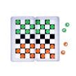 The Purple Cow Magnetic Hangman Orange 10.2x1x18.5cm Novelty Gifts The Cooks Kitchen 