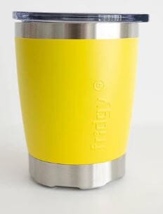 Fridgy 350ml Stainless Steel Tumbler - Mini Sipper - Beacon Yellow Travel Mugs The Cooks Kitchen 