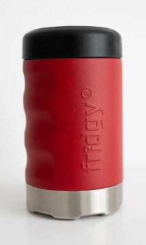 Fridgy 375ml Can Cooler, Grip Range - Rebel Red