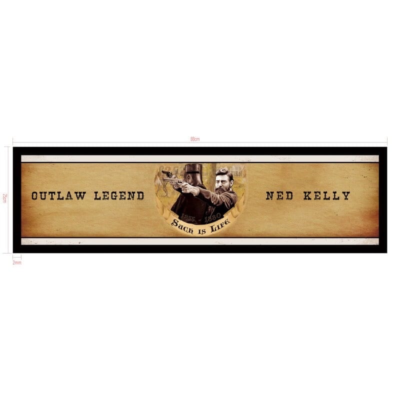 Ned Kelly #4 Bar Runner Barware Accessories The Cooks Kitchen 