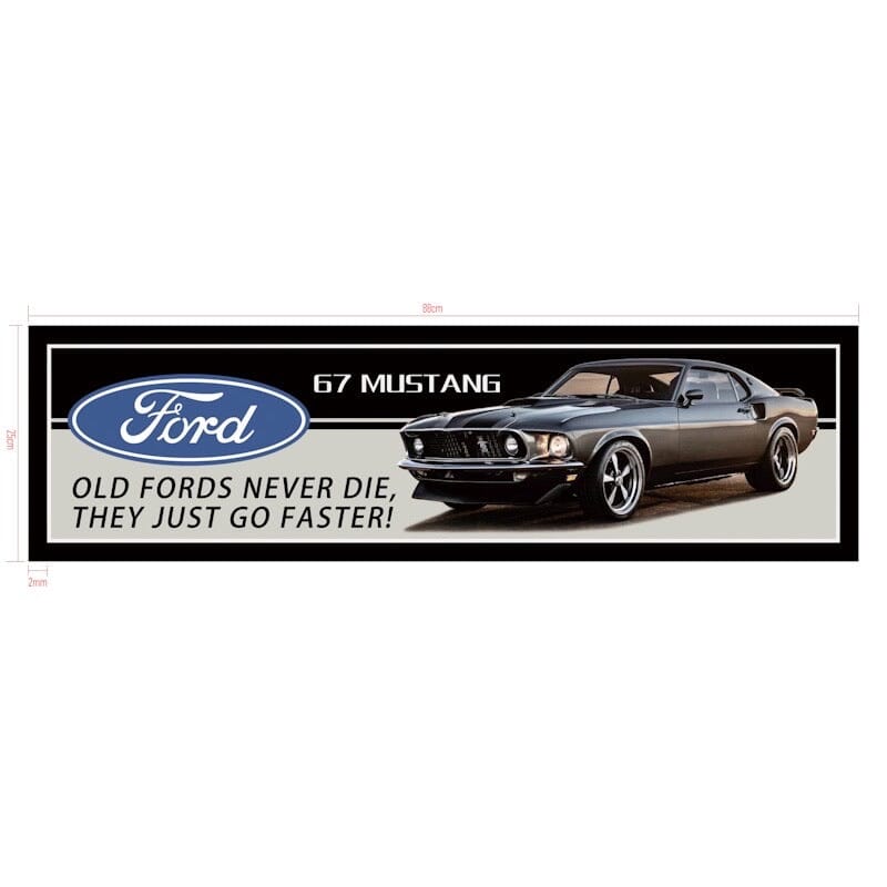 Ford 67 Mustang Bar Runner Barware Accessories The Cooks Kitchen 