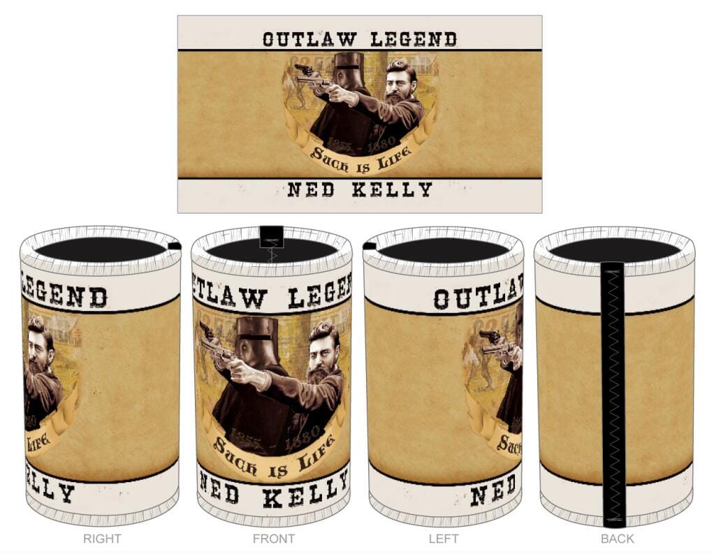 Ned Kelly #4 Can Cooler Barware Accessories The Cooks Kitchen 