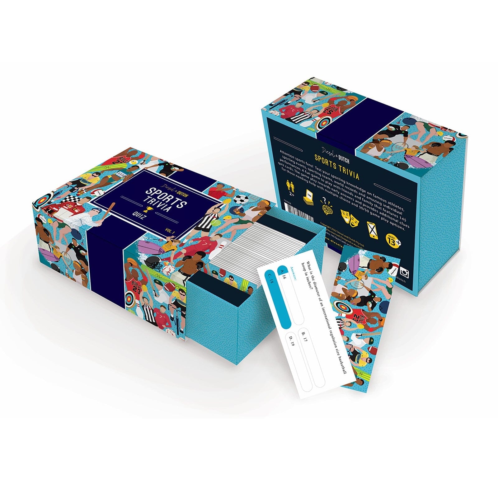 Diesel & Dutch Sports Trivia Box Novelty Gifts The Cooks Kitchen Mandurah 