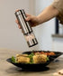 Icon Chef Electric Salt/pepper Mill - Silver Salt & Pepper Grinders & Mills The Cooks Kitchen 