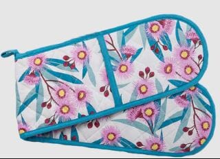 Allgifts Australia Double Oven Glove - Flowering Gum Mitts & Gloves The Cooks Kitchen 