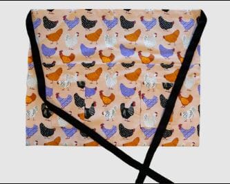 Allgifts Australia Apron(heavy Drill) Waist - Bright Hens Aprons The Cooks Kitchen 