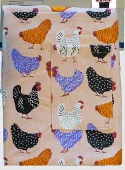 Allgifts Australia Apron(heavy Drill) Waist - Bright Hens Aprons The Cooks Kitchen 