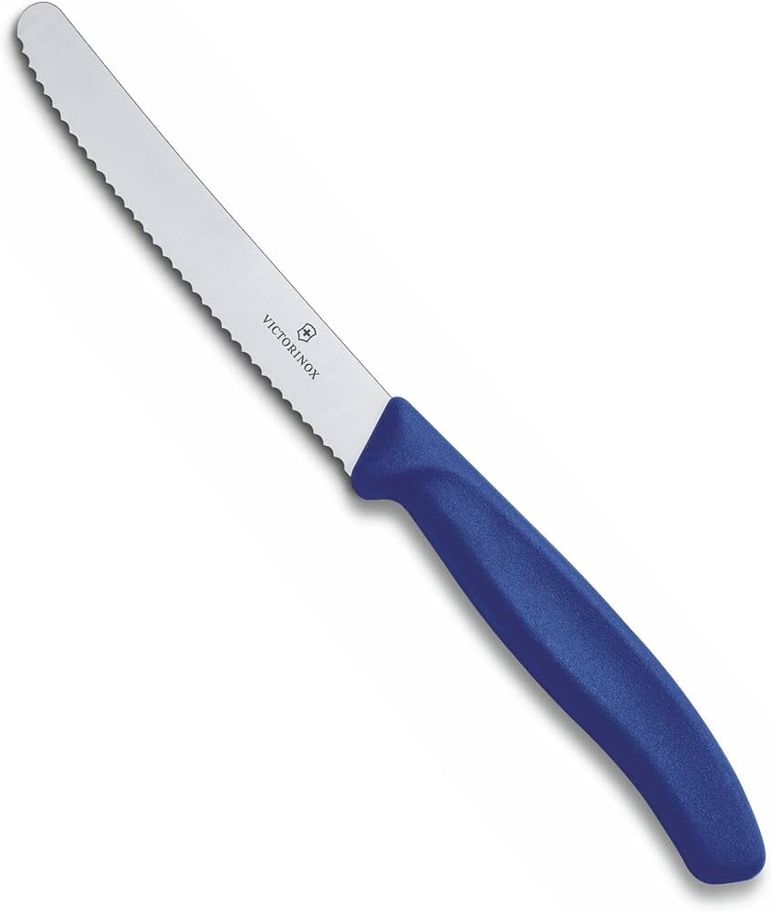 Victorinox Swiss Classic Steak & Tomato Knife - Blue Specialist Knives The Cooks Kitchen 