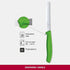 Victorinox Swiss Classic Tomato And Table Knife - Green