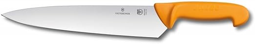 Swibo Chef's Carving Knife 21cm Heavy Blade Yellow Handle