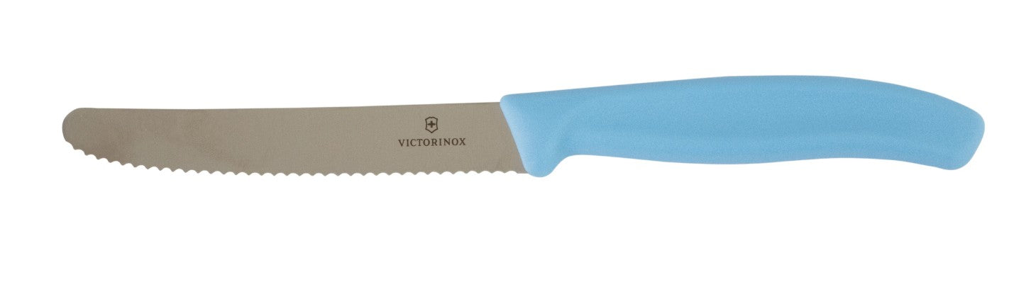 Victorinox Swiss Classic Steak & Tomato Knife 11cm - Skyline Blue (limited Edition)