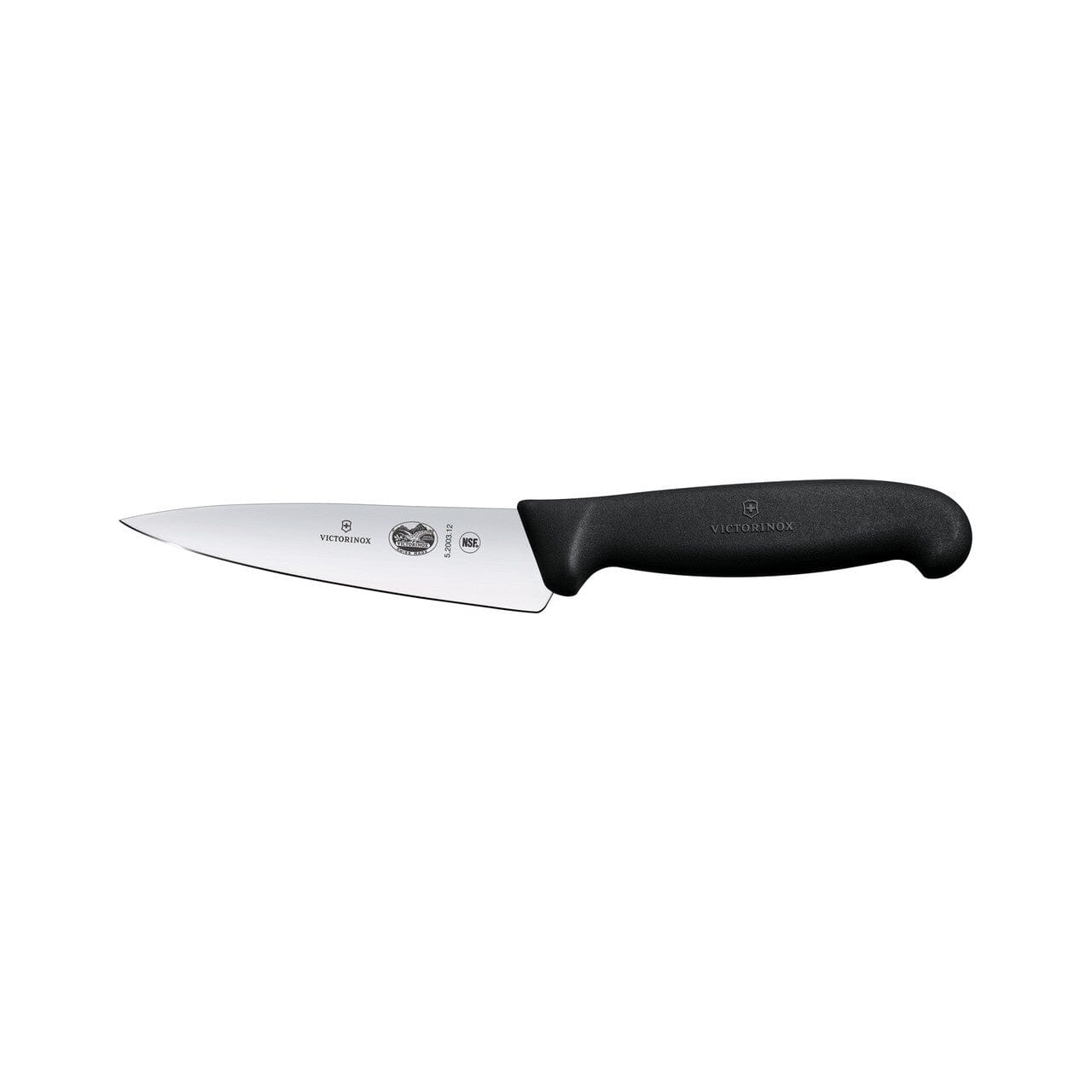 Victorinox Cooks Knife 12cm Fibx Black Carvers - Cleavers & Slicers The Cooks Kitchen Mandurah 