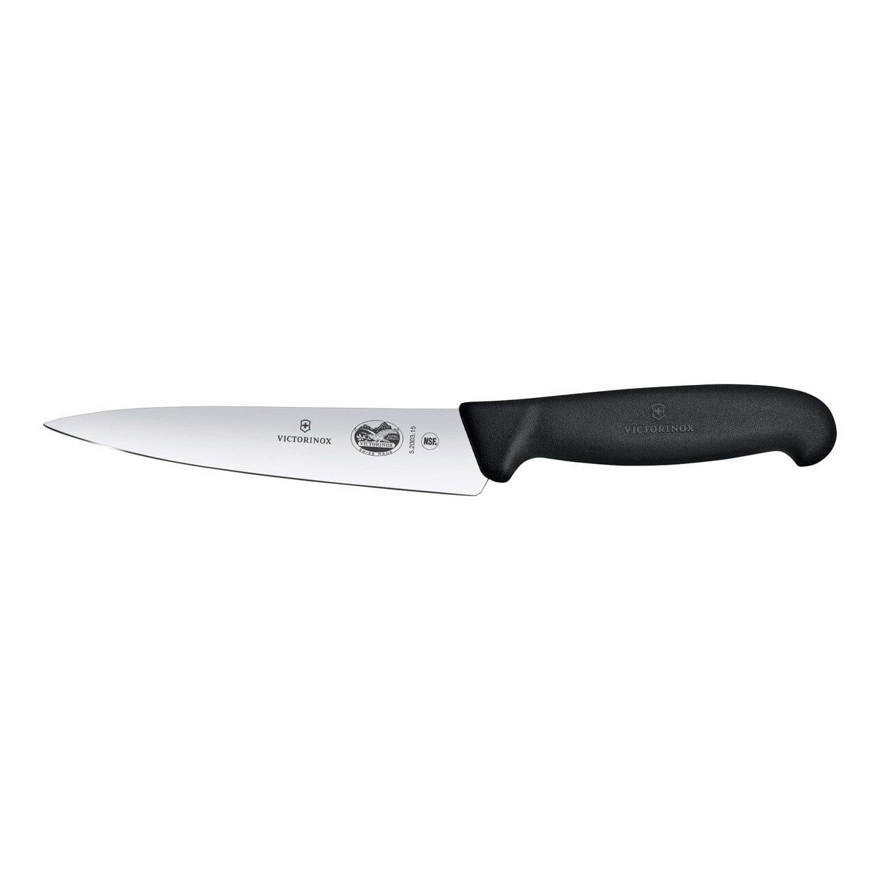 Victorinox Carving Knife 15cm Fibrox Black Cooks/Chefs Knives The Cooks Kitchen Mandurah 