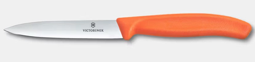 Victorinox Straight Edge Paring Knife 10cm Orange