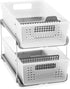 Madesmart Two Tier Organizer  With Dividers
