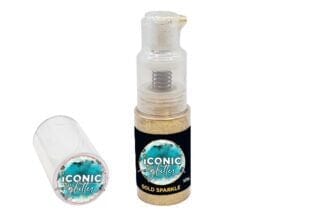 Sparkle Puff Iconic Glitter - Gold Sparkle Dusts and Powders The Cooks Kitchen 