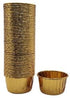Gold Metallic Cupcake Liners - 50pc Boards & Boxes & Packaging The Cooks Kitchen 