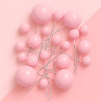 Iconic Pink Ball Topper 20pk