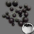 Iconic Cake Art Glitter Black Ball Topper 20pc Cake Toppers The Cooks Kitchen 