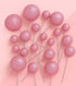 Iconic Cake Art Glitter Hot Pink Ball Topper 20pc Cake Toppers The Cooks Kitchen 