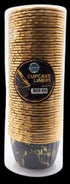 Black Gold Marble Metallic Cupcake Liners - 50pcs Boards & Boxes & Packaging The Cooks Kitchen 