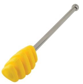 R&m Silicone Honey Dipper With Stainless Steel Handle Gadgets The Cooks Kitchen 