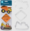 Stainless Steel Construction Cookie Cutter Set