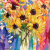 Sunflower Hard Backed Coasters