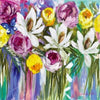 Spring Bouquet & Butterfly Hard Backed Coaster