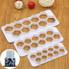 Hexagon Pattern Impression Cutter Set 3pc