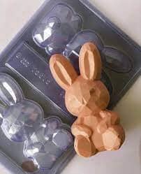 Bwb Sitting Geode Bunny Rabbit - 3pc Moulds The Cooks Kitchen 