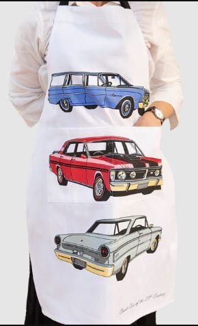 Allgifts Australia Apron (heavy Drill) - Falcons Aprons The Cooks Kitchen 