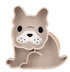Melli Luxe Divided Silicone Suction Plate - Bulldog Children's Dinnerware The Cooks Kitchen 