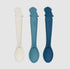 Melii Luxe Silicone Spoons 3 Pack - Dinosaur Utensils The Cooks Kitchen 