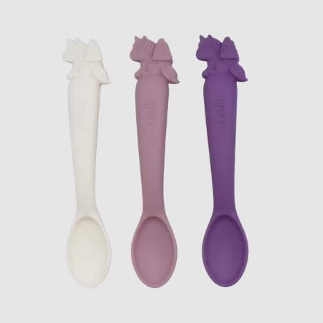 Melii Luxe Silicone Spoons 3 Pack - Unicorn Utensils The Cooks Kitchen 
