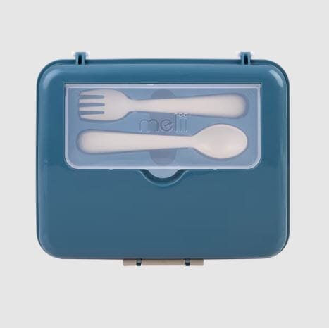 Melii Luxe 2-tier Bento Box - Boy Lunch Boxes The Cooks Kitchen 