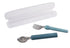 Melli Luxe Detachable Spoon & Fork - Blue Children's Cutlery The Cooks Kitchen 