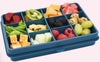 Melii Luxe Snackle Box - Blue