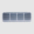 Melii Luxe 4 Compartment Snackle Box - Blue Snackle Box The Cooks Kitchen 