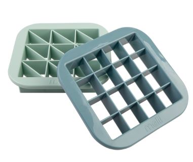 Melii  Luxe Bite Size Sandwich Cutters Set 2 - Blue/mint