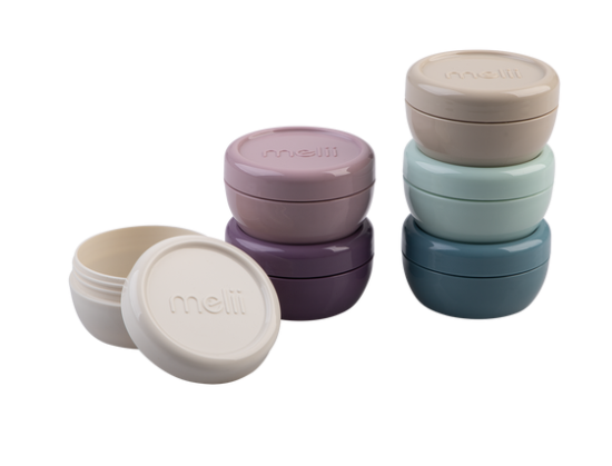 Melii Luxe Condiment Containers Set Of 6 48ml Assorted Colours