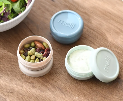 Melii Luxe Condiment Containers Set Of 6 48ml Assorted Colours