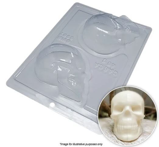 Cake Craft - Bwb - Skull Mold Chocolate Moulds The Cooks Kitchen 