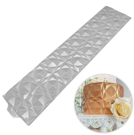 Bwb - Origami Texture Mold - Perfect Symmetry Chocolate Moulds The Cooks Kitchen 