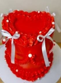 Cake Cream Swiss Meringue Buttercream Mix 400g - Vivid Red Icing The Cooks Kitchen 