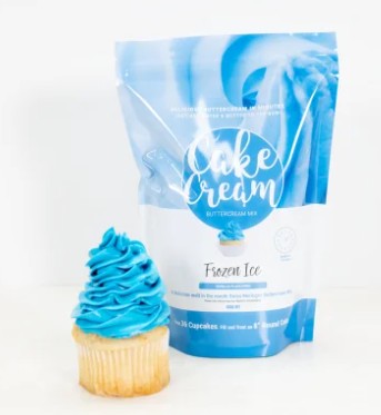 Cake Cream Swiss Meringue Buttercream Mix 400g - Frozen Ice