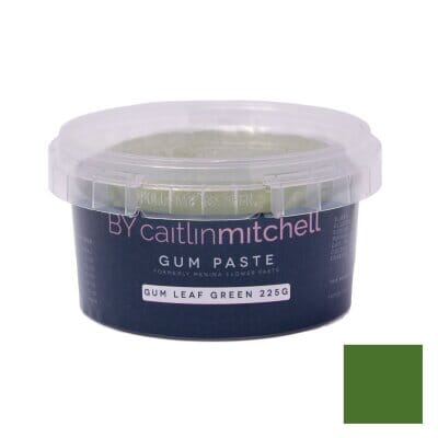 Bycm Gum Paste 225g Tub - Gum Leaf Green Gum Paste The Cooks Kitchen 