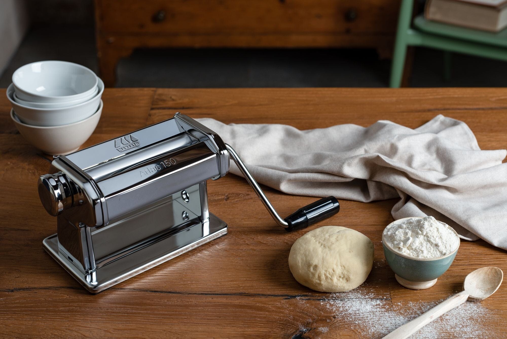 Atlas Model 150 Marcato Pasta Machine Pasta Accessories The Cooks Kitchen 