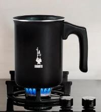 Bialetti Tuttocrema Cappuccino Milk Frother - Black - Aluminium 3 Cup Milk Frothers The Cooks Kitchen 